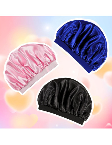 Bonete de Seda Satinada para Niños Choshion - Set F