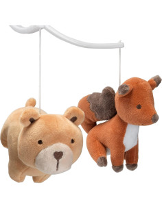 Móvil Musical para Cuna Bedtime Originals Oso y Zorro 35.6x68.6cm 2
