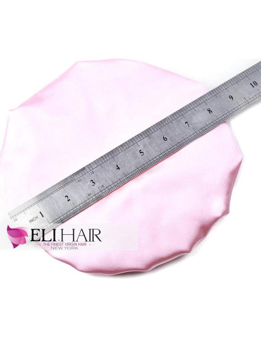 Gorro de Satén Ajustable para Dormir Niños ELIHAIR Rosa/Púrpura