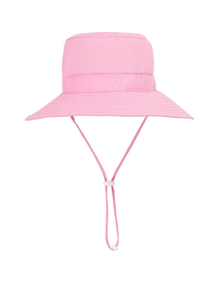 Gorro de sol HECCEI para bebé UPF 50+ ajustable rosa 6-24 meses