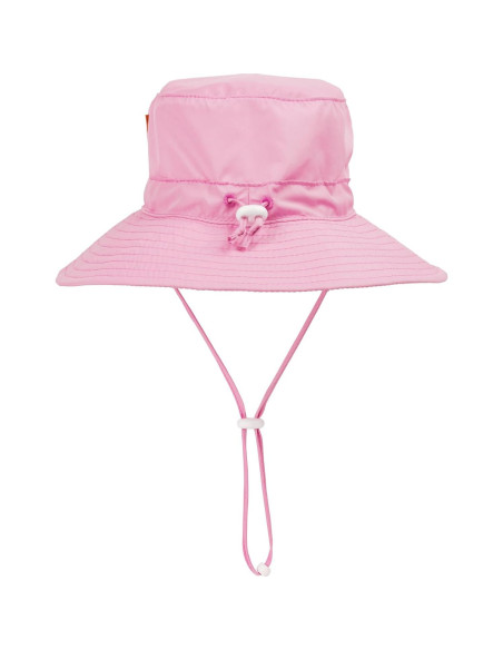 Gorro de sol HECCEI para bebé UPF 50+ ajustable rosa 6-24 meses