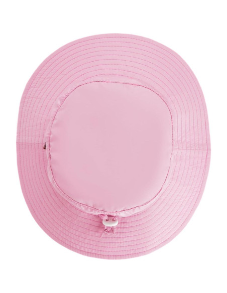 Gorro de sol HECCEI para bebé UPF 50+ ajustable rosa 6-24 meses