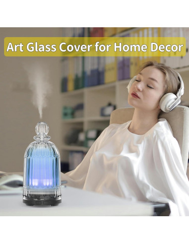 Difusor de Aceite Esencial Smartwell 120ml con Luz LED