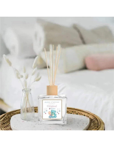 Difusor de Varillas Macrobaby 200ml Aroma Polvo Bebé