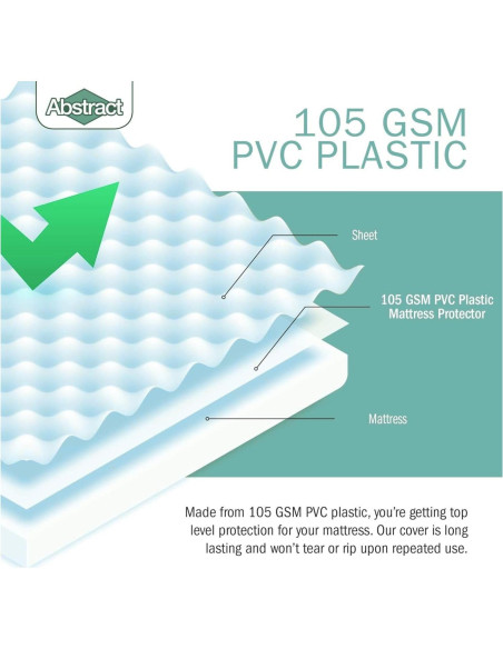 Cubierta de Colchón Impermeable Abstract 28x52x20 cm Vinilo Cubierta de Colchón Impermeable Abstract 28x52x20 cm Vinilo