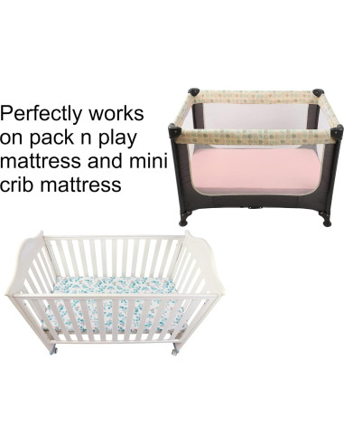 Sábanas Ajustadas Onacosht 2 Pack Jersey Niña 96.5x61cm