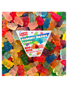 Caramelos Gummy de Osos Frutales 0.45 kg - Golosina Masticable