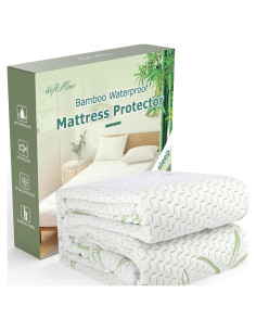Protector de Colchón Queen Softhour Impermeable Rayón Bambú