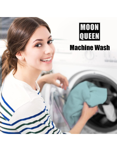 Juego de Sábanas Ajustadas MOONQUEEN para Cuna 2 Piezas Aguamarina