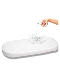 Almohadilla para cuna ovalada First Essentials 30.5x73.7 cm