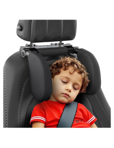 Almohada de Reposacabezas WAPEXNOS Ajustable 180 para Coche