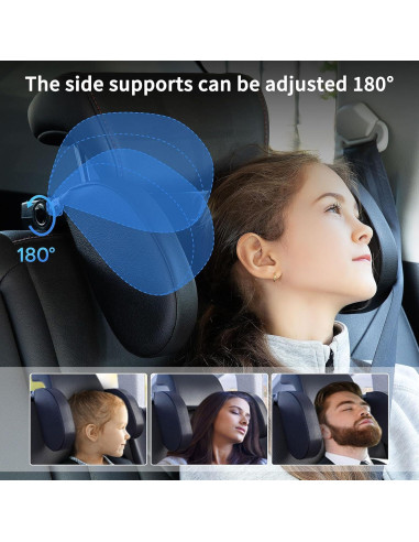 Almohada Ajustable para Reposacabezas QRabbit - Soporte Cuello