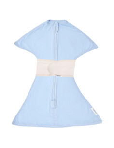 Manta de Sueño Zipadee-Zip SleepingBaby - Viscosa de Bambú - Azul Cielo - Pequeño (4-8 Meses)