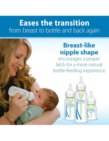 Chupón Estrecho Nivel T Dr. Brown 6 Unidades Silicona BPA Libre