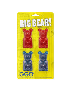 Ositos de Goma GGB Candies - Paquete 4 Sabor Cereza/Frambuesa