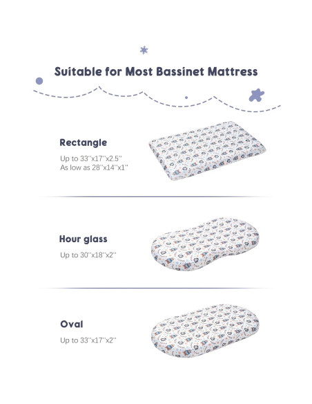 Sábana Ajustada para Cuna Cozary Animales 81x40cm Transpirable