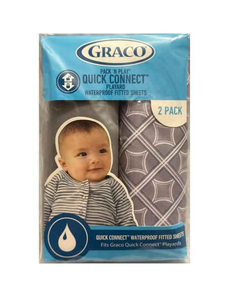 Sábanas Ajustadas Impermeables Graco Taylor 68.6x99.1 cm
