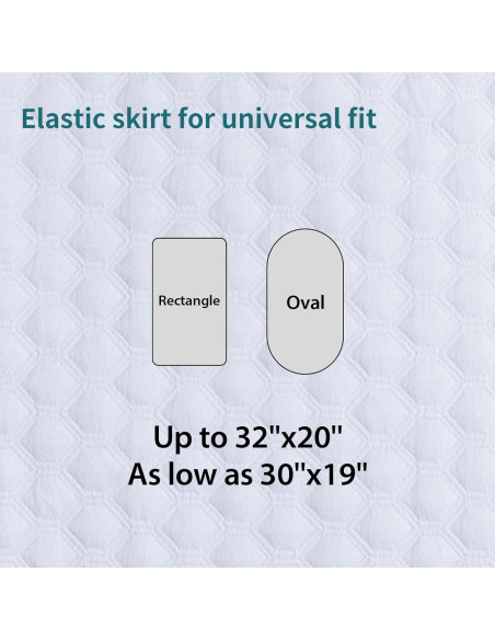 Sábana Ajustable para Cuna VaVaSoo 48.5x78.5 cm Ultra Suave