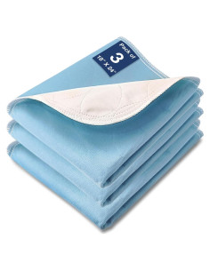 Almohadillas Impermeables Reutilizables Soloshine 45x61 cm 3 Pzas