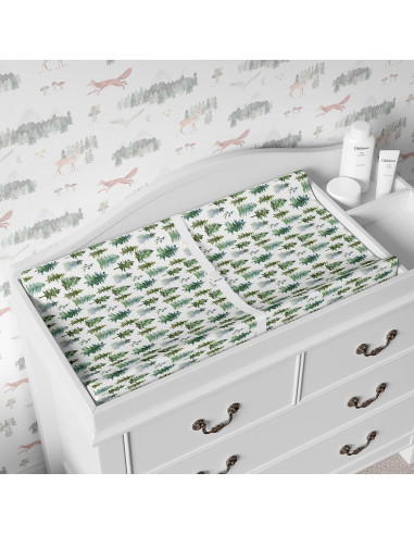 Funda de Cambiador Sorrel + Fern 2-Pack Animales del Bosque
