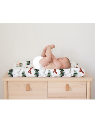 Funda de Cambiador Sorrel + Fern 2-Pack Animales del Bosque