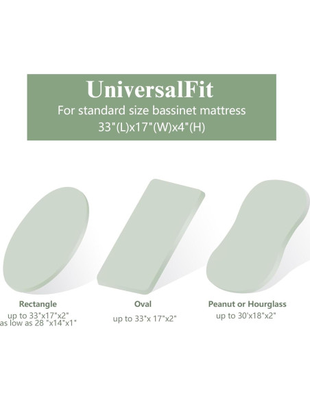 Sábanas de Muselina para Cuna Coreeky 3 Piezas Verde Hoja