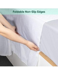 Almohadilla de cama lavable e impermeable SOLOSHINE Reina 152.4x91.4cm 2