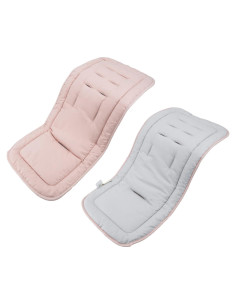 Cojín Universal para Cochecito de Bebé Algodón Rosa 34x78cm