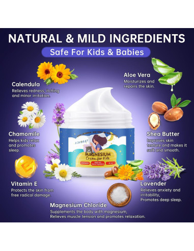 Loción de Magnesio Natural Orgánica Kiuoret 59 ml - 2PCS