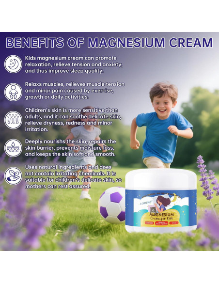 Loción de Magnesio Natural Orgánica Kiuoret 59 ml - 2PCS