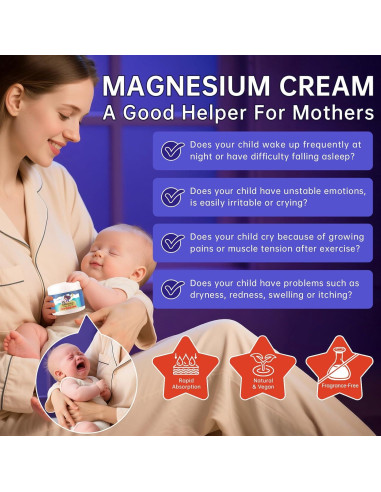 Loción de Magnesio Natural Orgánica Kiuoret 59 ml - 2PCS