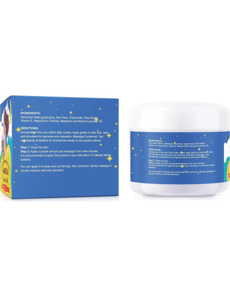 Loción de Magnesio Natural Orgánica Kiuoret 59 ml - 2PCS