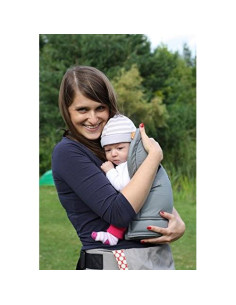 Inserto para Bebés Tula Negro - Soporte Ergonomico 3-7 kg 2