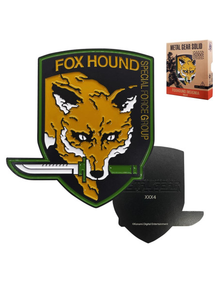 Ingot de Metal Gear Solid FOXHOUND - Edición Limitada Fanattik Ingot de Metal Gear Solid FOXHOUND - Edición Limitada Fanattik