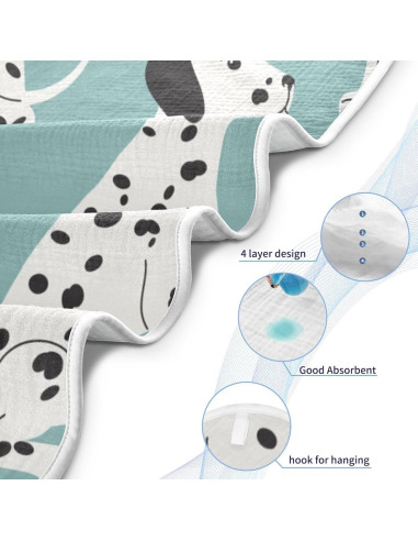 Toalla con Capucha Msyxl para Bebés 76.2x76.2cm Algodón Suave