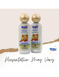 Champú y Gel de Baño para Bebés Ricitos de Oro Avena Vainilla 2x400ml 2