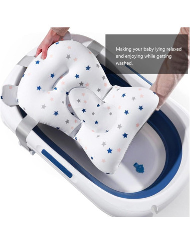 Almohadilla de Baño para Bebés SAFIGLE con Sling Ajustable