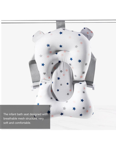 Almohadilla de Baño para Bebés SAFIGLE con Sling Ajustable