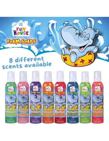 Jabón Espumoso Fun House Mika Naranja Splash 242 ml