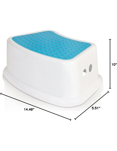 Escalón Azul para Niños Angels - Entrenamiento Baño 31.75 kg