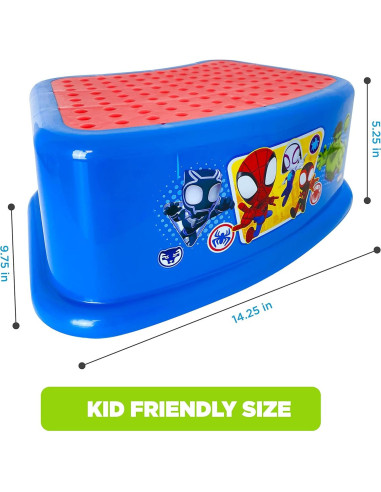 Escalera de paso Spidey Ginsey - Antideslizante, 30.48 cm
