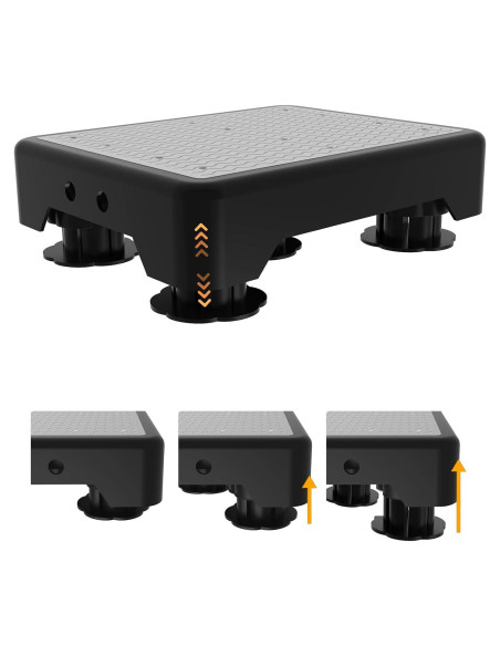 Escalera Ajustable TENGYI 272 kg Antideslizante Gris