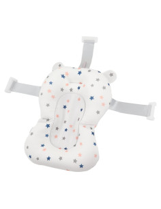 Almohadilla de Soporte para Baño Bebés SALALIS - Estrellas Blancas