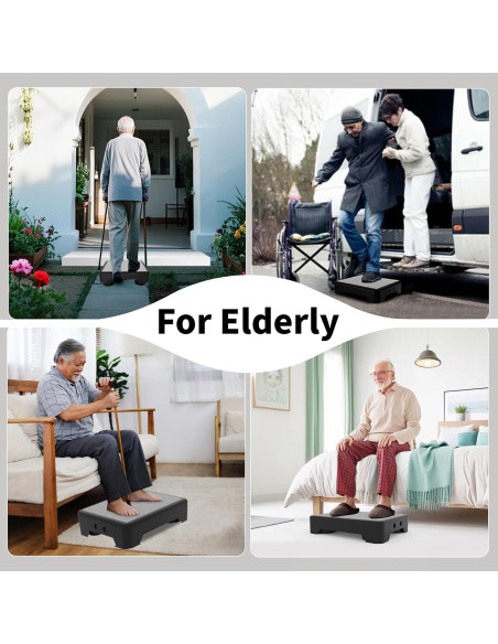 Escalera Ajustable TENGYI 272 kg Antideslizante Gris