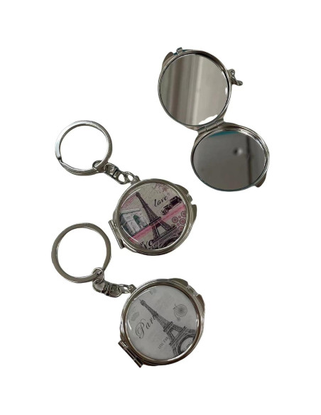 Set de 12 Espejos Compactos CLGIFT para Eventos Especiales Set de 12 Espejos Compactos CLGIFT para Eventos Especiales