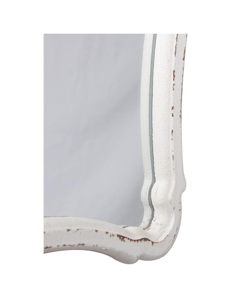 Espejo de Pared Vintage Sintosin 30x23 cm Blanco Rústico Espejo de Pared Vintage Sintosin 30x23 cm Blanco Rústico
