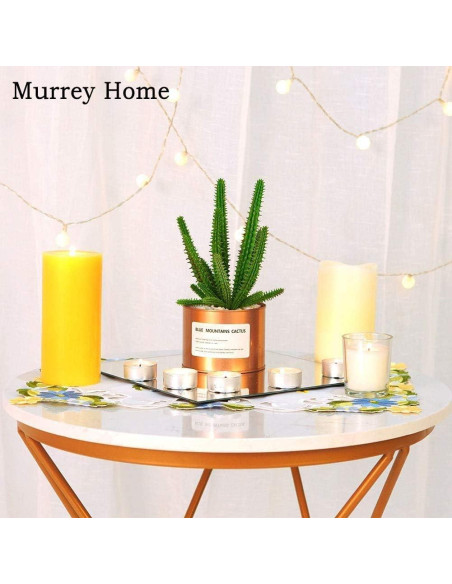 Espejo de Pared Murrey Home 12 Piezas 30x30 cm Vidrio Pulido Espejo de Pared Murrey Home 12 Piezas 30x30 cm Vidrio Pulido