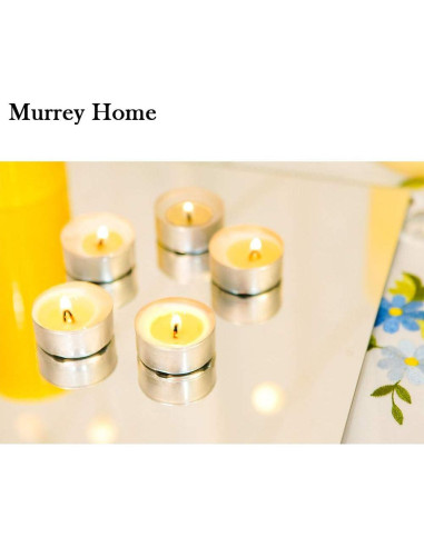 Espejo de Pared Murrey Home 12 Piezas 30x30 cm Vidrio Pulido