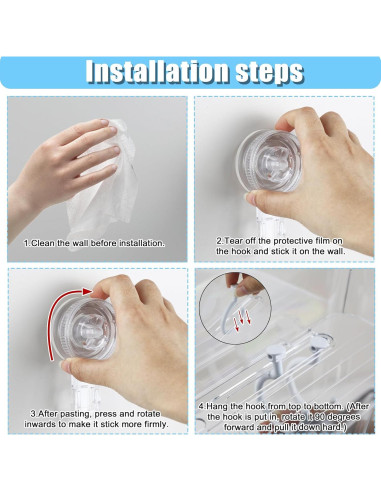 Soporte de Almacenamiento de Juguetes de Baño ERTIUANIO 2 Pcs