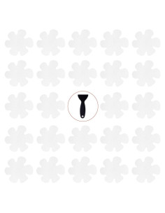 Pegatinas Antideslizantes Secopad 24 Piezas para Baño